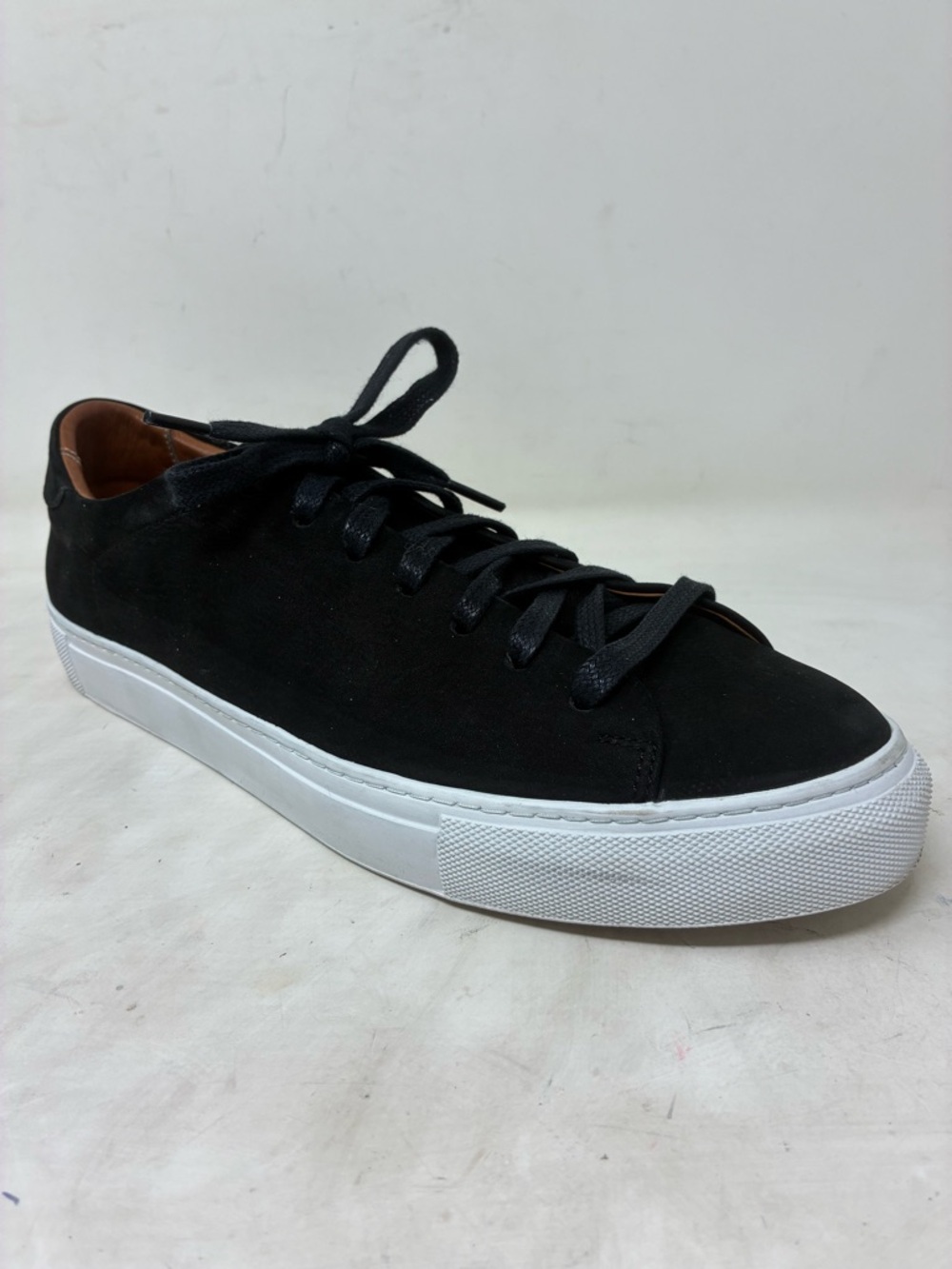 Beckett Simonon Black Suede Low-Top Sneakers - Casual Lace-Up